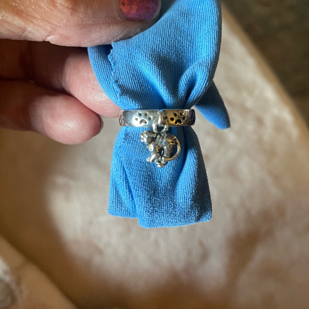 Sterling Silver Charm Ring